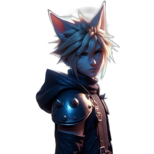 staff, jacket, mask, animal transparent PNG cut-out
