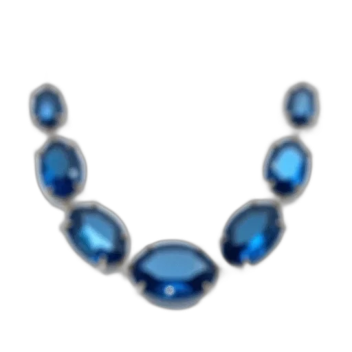jewelry, crown, 3d render, blue transparent PNG cut-out