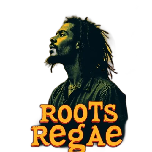 reggae, festival, poster, slogan transparent PNG cut-out