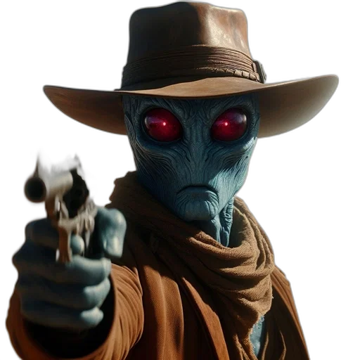 mask, staff, robot, hat transparent PNG cut-out