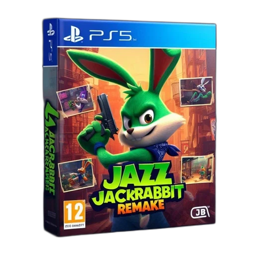 concept art, 3d render, jazz, jackrabbit transparent PNG cut-out
