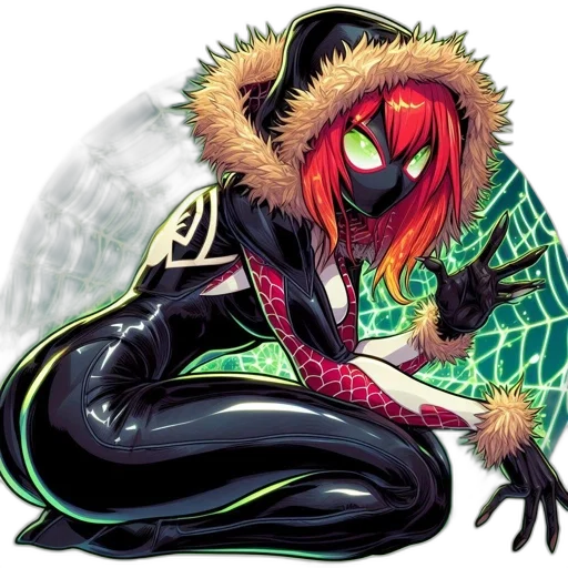 jacket, comic book art, concept art, fantasy art transparent PNG cut-out