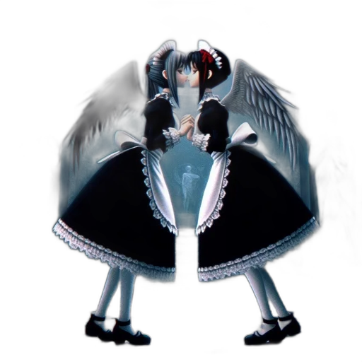 dress, robot, umbrella, mask transparent PNG cut-out