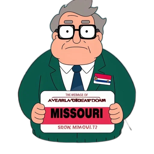 cartoon, man, green, suit transparent PNG cut-out