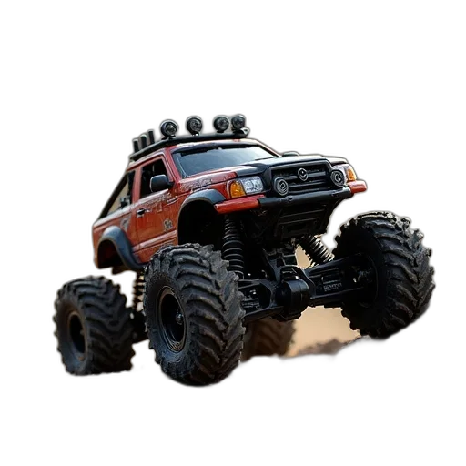 car, robot, weapon, 3d render transparent PNG cut-out