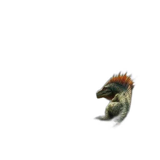 dragon, animal, creature, hair transparent PNG cut-out