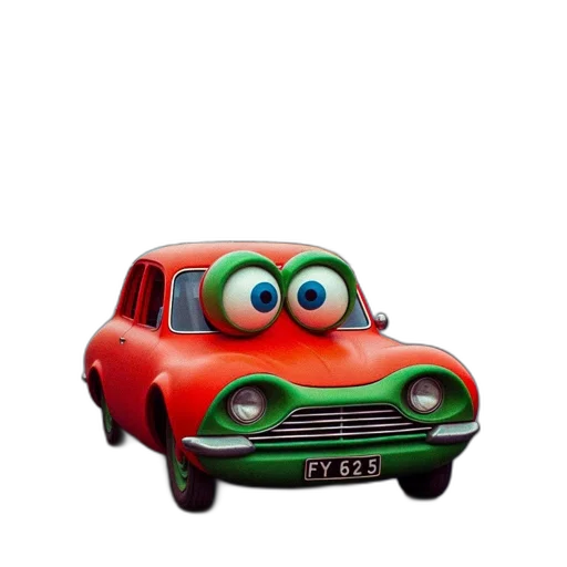 car, animal, robot, face transparent PNG cut-out