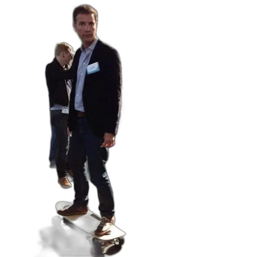 shoes, jacket, robot, staff transparent PNG cut-out
