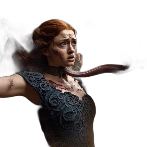 staff, mask, face, concept art transparent PNG cut-out