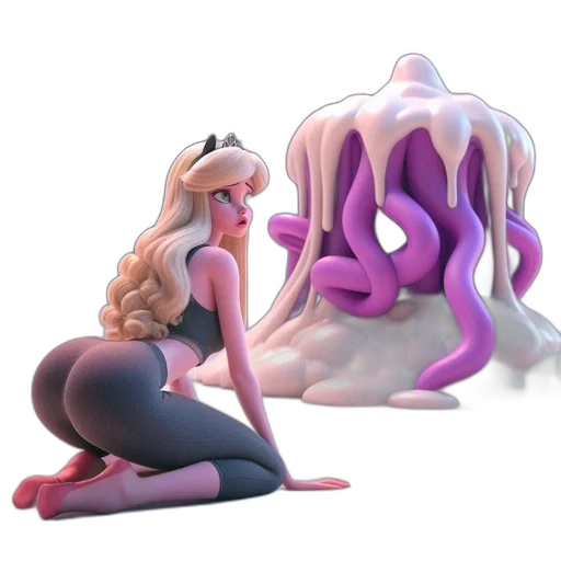 creature, hair, animal, concept art transparent PNG cut-out
