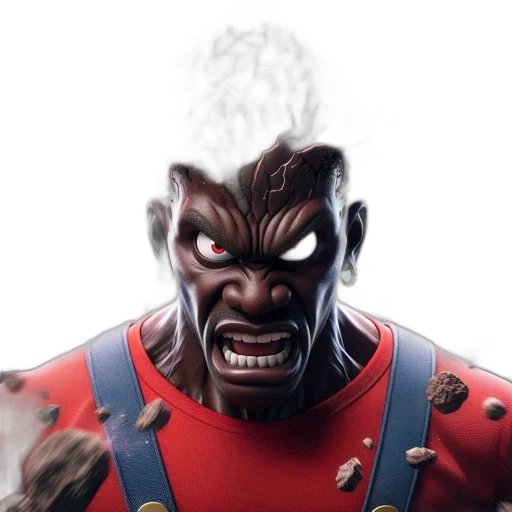 mask, face, creature, staff transparent PNG cut-out