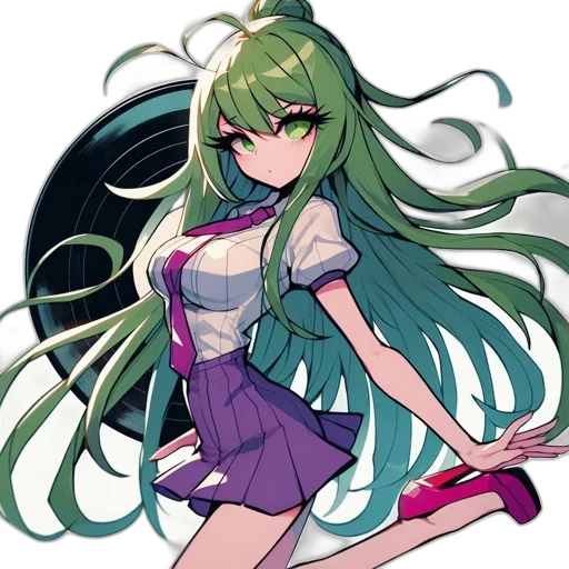 staff, dress, weapon, anime transparent PNG cut-out