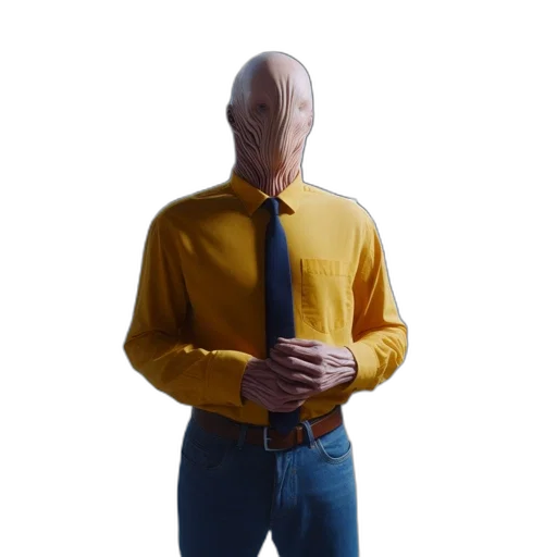 jacket, mask, robot, face transparent PNG cut-out
