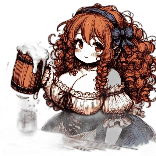 dress, bottle, crown, staff transparent PNG cut-out