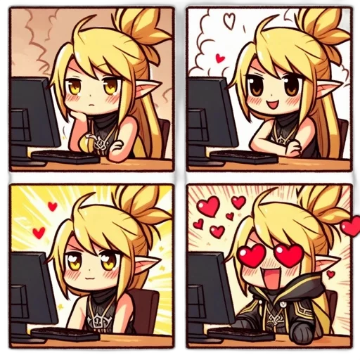anime, pixel art, concept art, cartoon transparent PNG cut-out