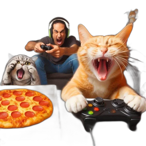 food, animal, concept art, pixel art transparent PNG cut-out