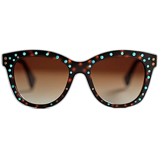 brown, blue, polka, dot transparent PNG cut-out
