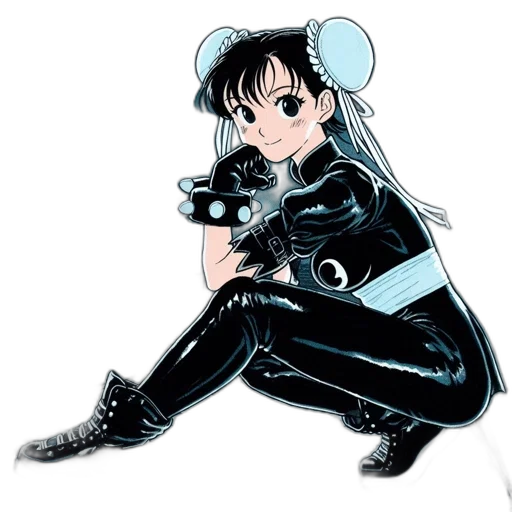 robot, weapon, jacket, anime transparent PNG cut-out