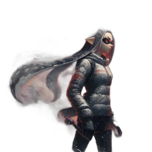 mask, creature, jacket, robot transparent PNG cut-out