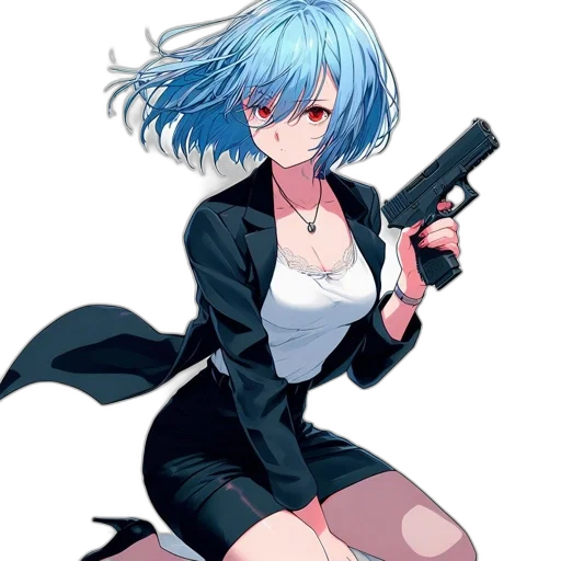 weapon, staff, jacket, animal transparent PNG cut-out
