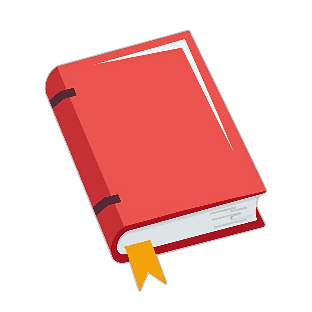 weapon, 3d render, red, stylized transparent PNG cut-out