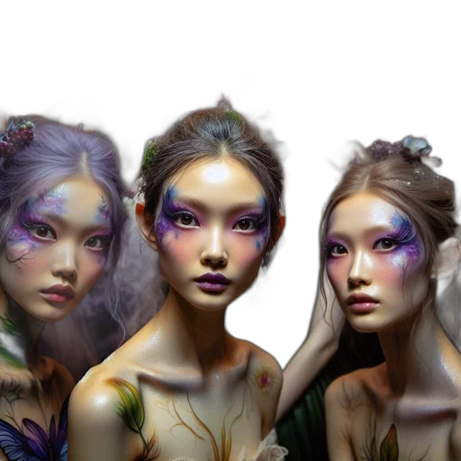 fantasy art, photorealistic, concept art, oil painting transparent PNG cut-out