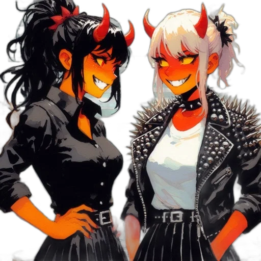 concept art, comic book art, anime, fantasy art transparent PNG cut-out