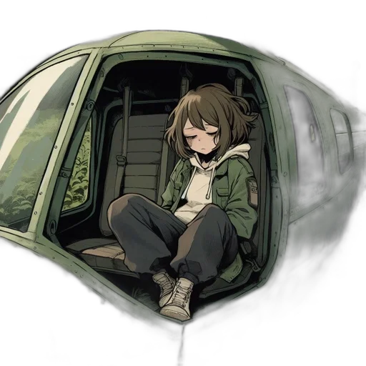 car, jacket, mask, umbrella transparent PNG cut-out