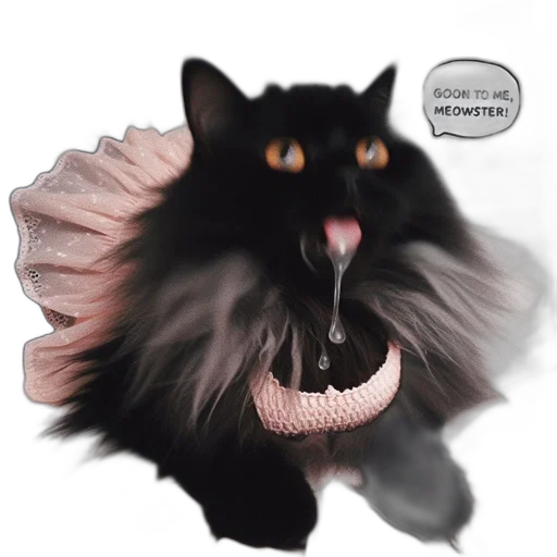 creature, animal, hair, staff transparent PNG cut-out