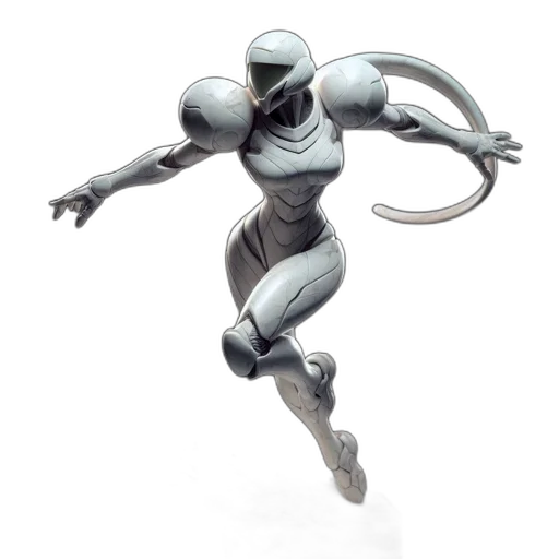 robot, creature, weapon, concept art transparent PNG cut-out