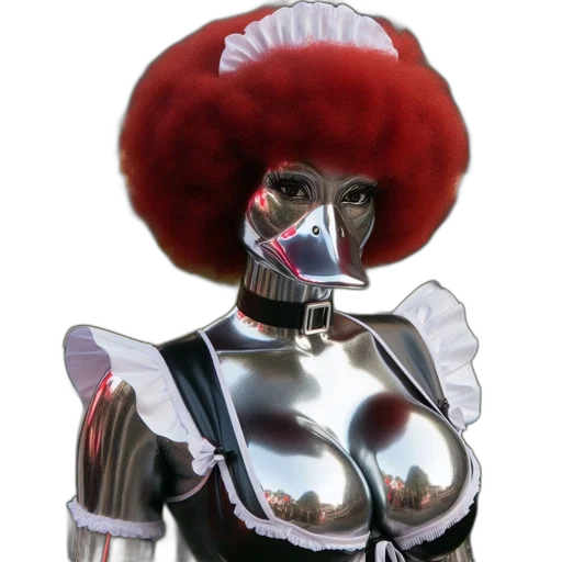 robot, mask, staff, face transparent PNG cut-out