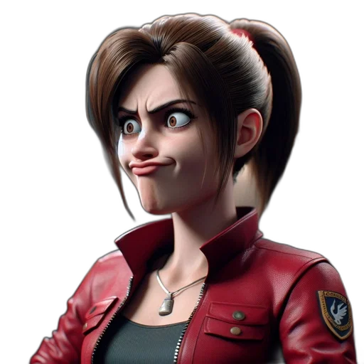 jacket, face, staff, concept art transparent PNG cut-out