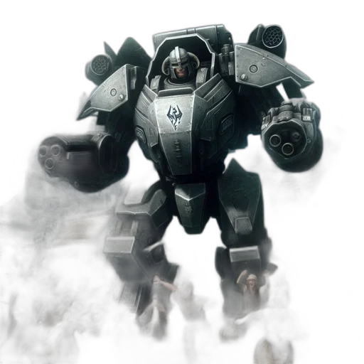 robot, weapon, creature, concept art transparent PNG cut-out