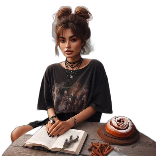 jewelry, face, staff, hair transparent PNG cut-out