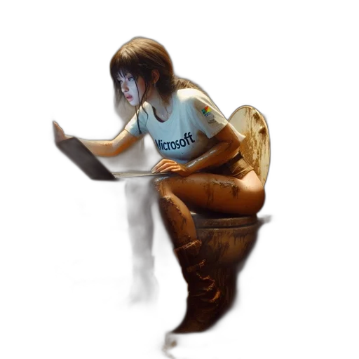 robot, furniture, staff, creature transparent PNG cut-out