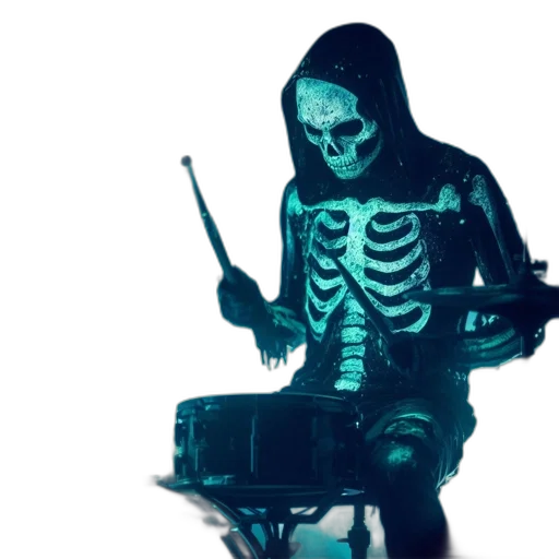 jacket, concept art, vaporwave, blue transparent PNG cut-out