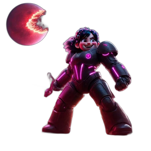 staff, weapon, robot, creature transparent PNG cut-out