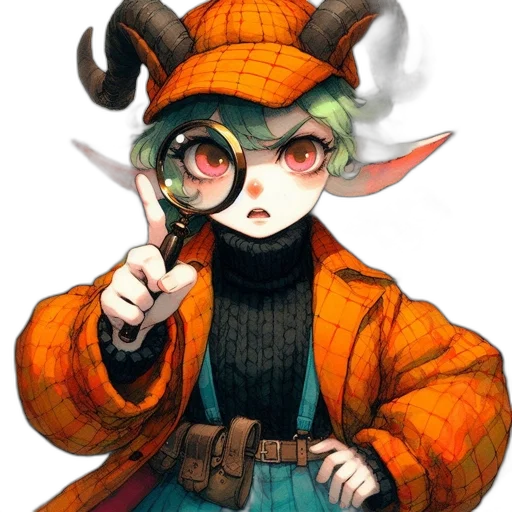staff, weapon, dragon, hat transparent PNG cut-out