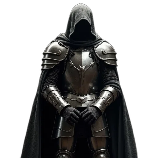 sword, mask, jacket, staff transparent PNG cut-out