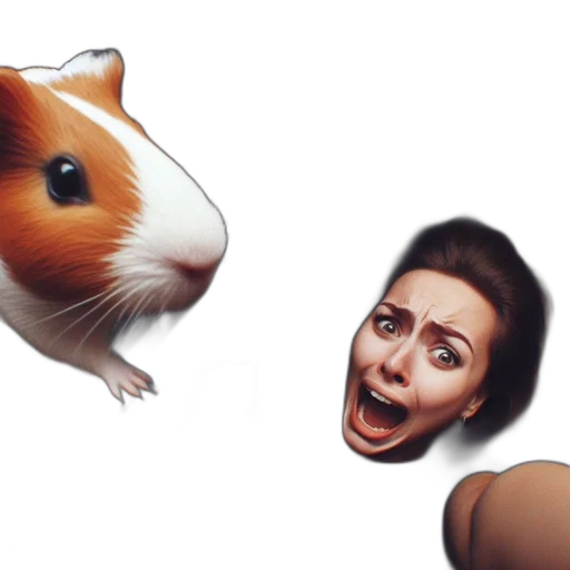 animal, creature, face, photorealistic transparent PNG cut-out