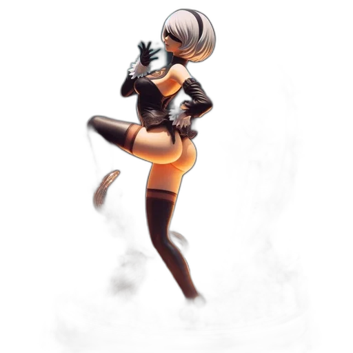 staff, robot, weapon, concept art transparent PNG cut-out