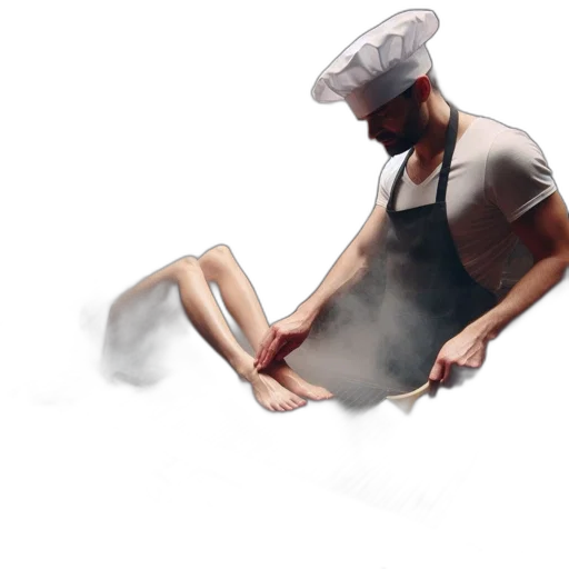 food, staff, hat, weapon transparent PNG cut-out