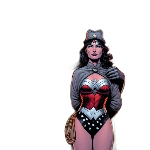 comic book art, concept art, fantasy art, cartoon transparent PNG cut-out