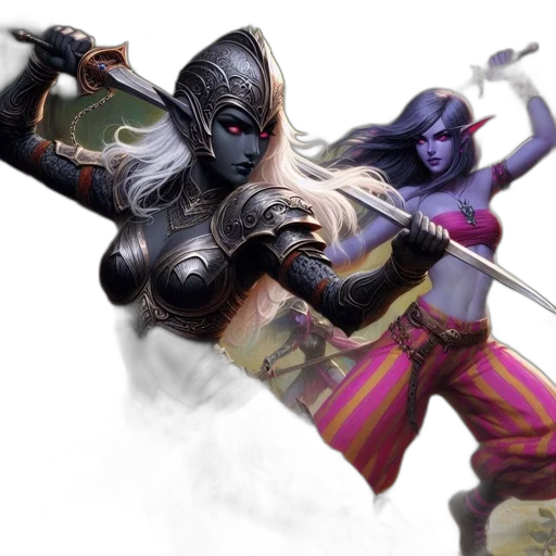 sword, fantasy art, concept art, comic book art transparent PNG cut-out