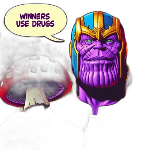 mask, concept art, comic book art, fantasy art transparent PNG cut-out