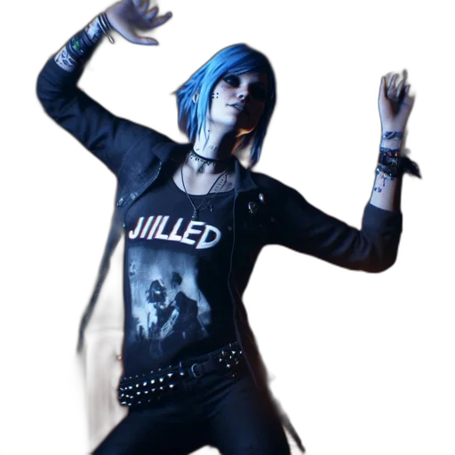 jacket, dress, staff, concept art transparent PNG cut-out