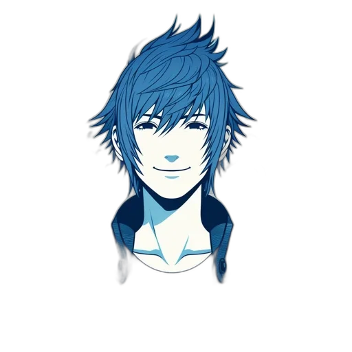 face, staff, anime, cartoon transparent PNG cut-out