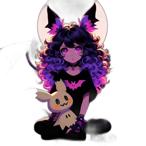 mask, creature, staff, pixel art transparent PNG cut-out