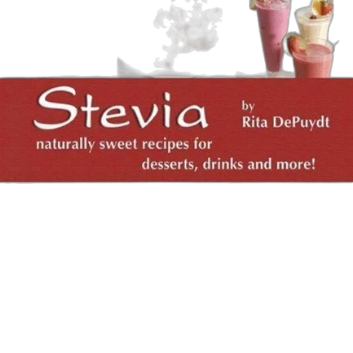 3d render, stevia, naturally, sweet transparent PNG cut-out