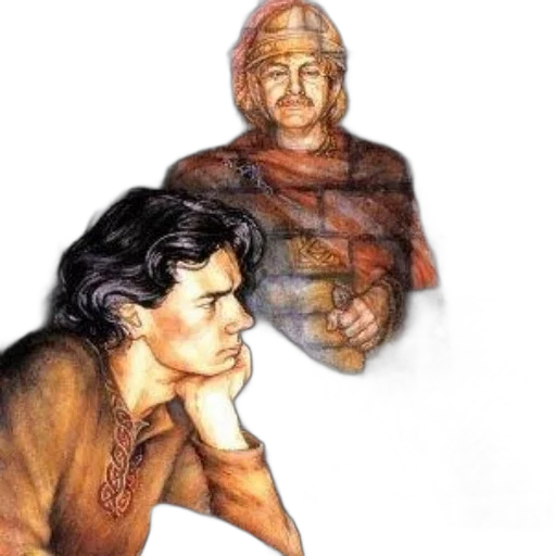 face, concept art, photorealistic, comic book art transparent PNG cut-out